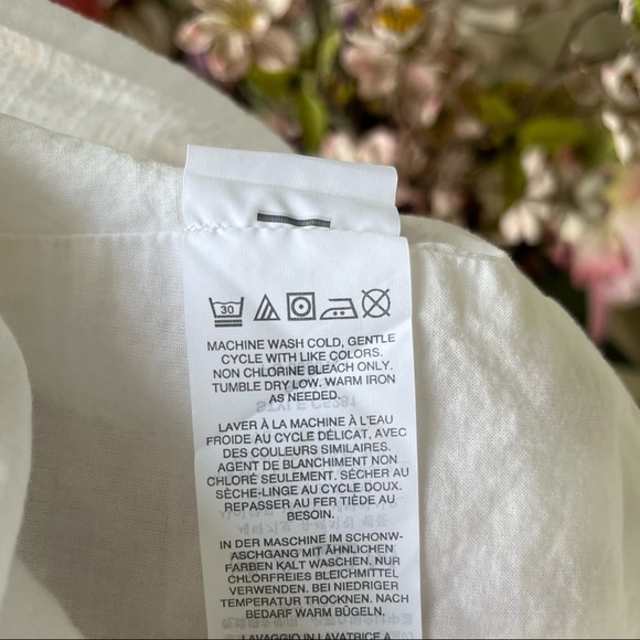 •Crewcuts• White Gauzy Sundress with Tassels - Size 4 - Picture 9 of 10